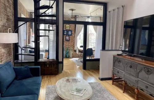 Glens Falls Apartment | Unique Loft Downtown Glens Falls