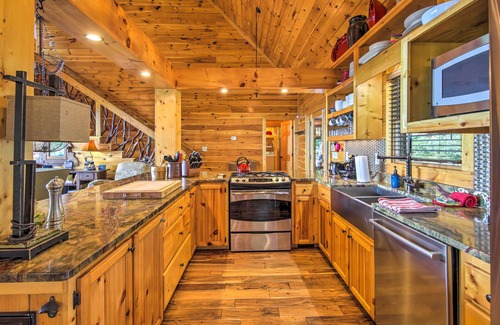 Mineral Bluff House | Unique Mineral Bluff Home with Mountain Views!
