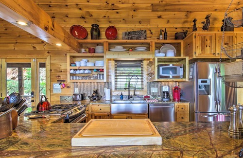 Mineral Bluff House | Unique Mineral Bluff Home with Mountain Views!