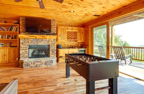 Mineral Bluff House | Unique Mineral Bluff Home with Mountain Views!