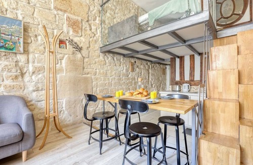 Odeon Apartment | Unique Parisian Loft at the Classy St Germain