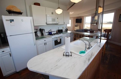 Broadkill Beach House | Unique! Pet friendly, water views galore!