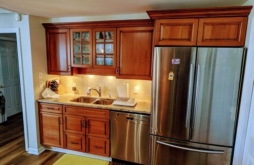 Kennebunk Condo | Unique Waterfront Condo at the Boatyard!