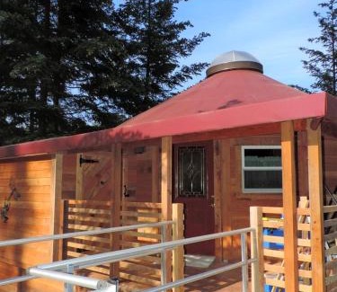 White Salmon Other | Unique Yurt Rental with a Hot Tub in White Salmon, Washington