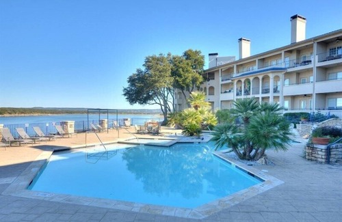 Lago Vista Condo | UNIT 1101 WATER VIEW OF MAIN LAKE AND BEAUTIFUL NORTH POOL