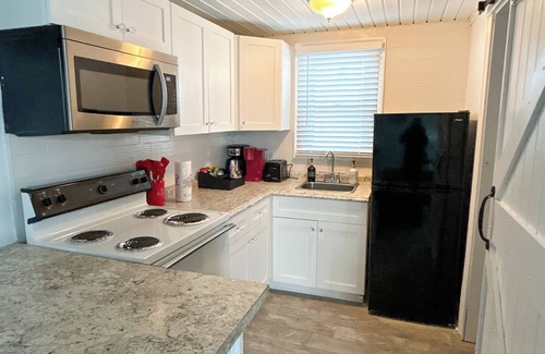 Kure Beach Apartment | UNIT #2 Crystal Shores Cozy Ocean Front Cottage