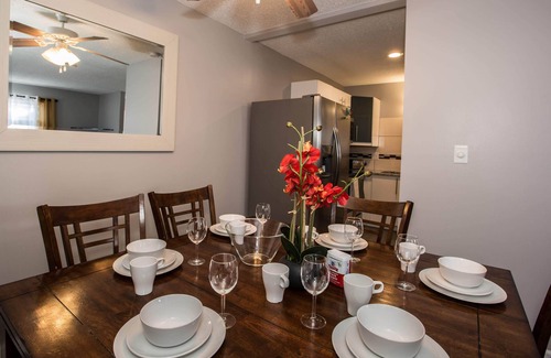 Overland Park House | Unit 4: Cute and affordable 3BDR duplex in Overland Park for up to 10 people!