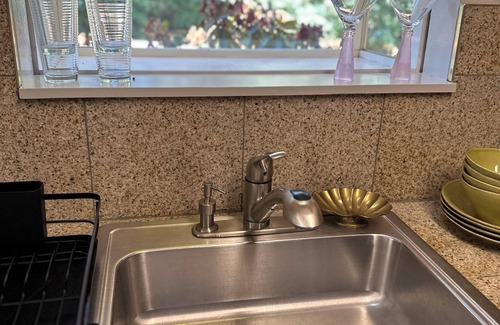 Federal Way House | Unit surrounded by treesnWasher and Dryer + Pet friendly!