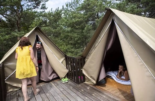 Rosans Cabin | Unterkunft in der Höhe "Le Nid" 34m2 - LV - 3 Schlafzimmer - Terrace - schattiert 6 Personen
