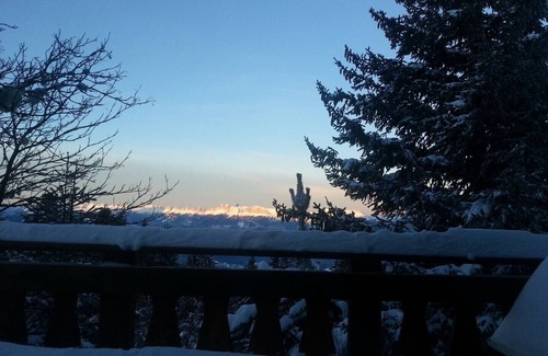 Chamrousse Ski Chalet | Unusual chalet, 2 ppl, terrace with mountain view.