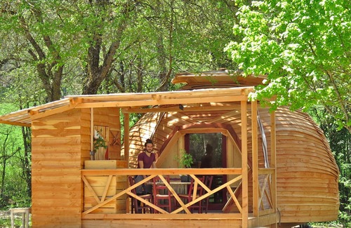 Recoubeau-Jansac Ski Chalet | UNUSUAL: The Wooden Geode - all comfort