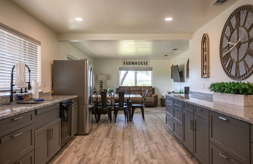 Eagle Point House | Unwind in this stylish, fully remodeled farmhouse with mountain views and a private hot tub