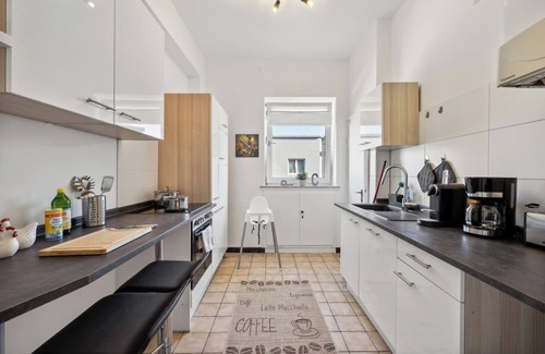 Center Apartment | Up to 6 people directly at the park