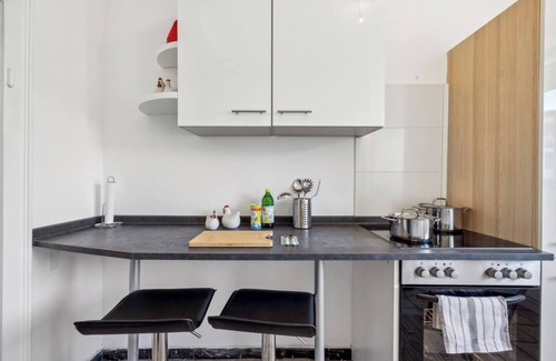 Center Apartment | Up to 6 people directly at the park