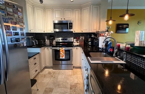 Whitney Beach Condo | Updated 2-bedroom pet friendly condo with stunning Bay views in Longboat Key