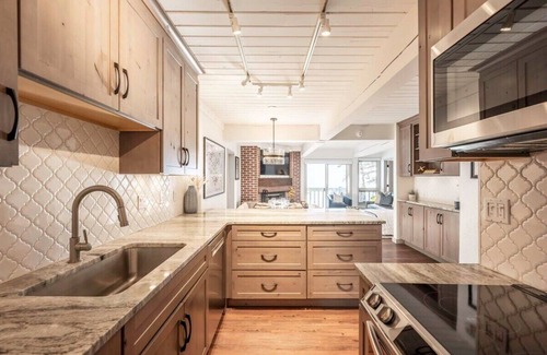 Snowmass Village Apartment | Updated 2BR *TRUE Ski-in/Ski-out*