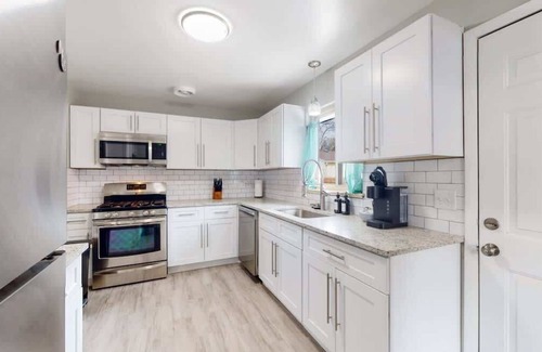 Virginia Village House | Updated 5-Bed Home w/Basement, Hammocks & Fire Pit Near I-25 and all things fun