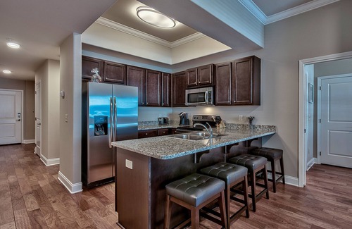 Miramar Beach Condo | Updated Alerio Condo Across from Beach! Near Pool, Hot Tub, Private Balcony.