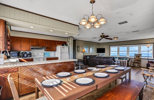 Crescent Beach House | Updated beachfront home w/great beach views, gas grill, multiple balconies, W/D