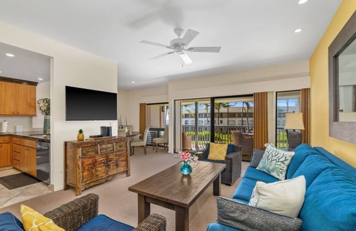 Poipu Condo | Updated condo with ocean views off both lanais!