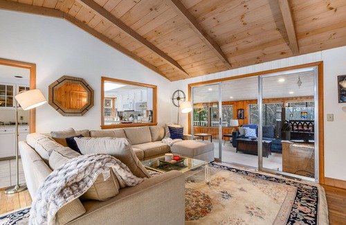 Harwich House | Updated decor, large kitchen, deck overlooking pond, exclusive access to pond