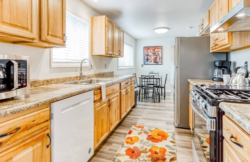 Redmond House | Updated duplex with yard, private washer/dryer, central AC, & a soaking tub