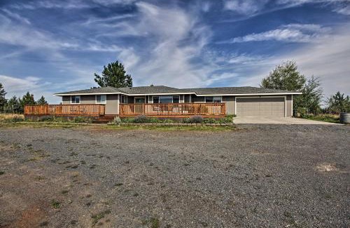 Bend House | Updated Farmhouse with Deck on Central Oregon Canal!