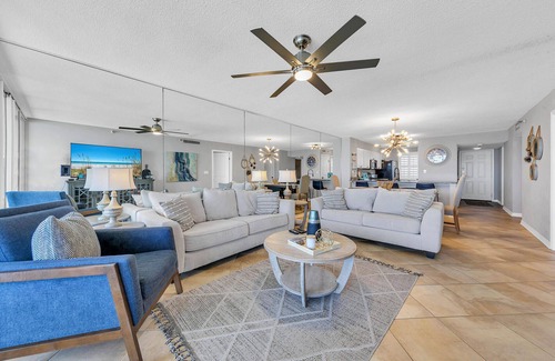 Miramar Beach Condo | Updated Gulf front w/incredible 5th floor views~ Golf included daily!
