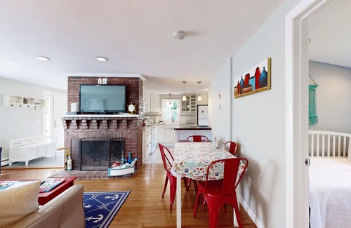 Harwich Port House | Updated home with fenced yard & firepit - near Main Street & beach