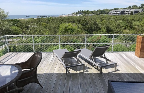 Montauk Condo | Updated Modern Waterfront condo with private beach, pool, tennis, pier & more.