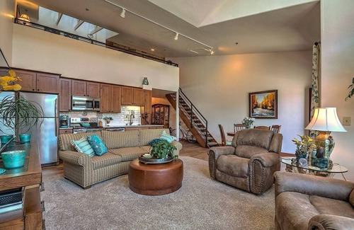 Frisco Condo | Updated Quiet Condo on Main St. in Downtown Frisco, Sleeps 4 (Downstairs Master + Upstaris Loft)