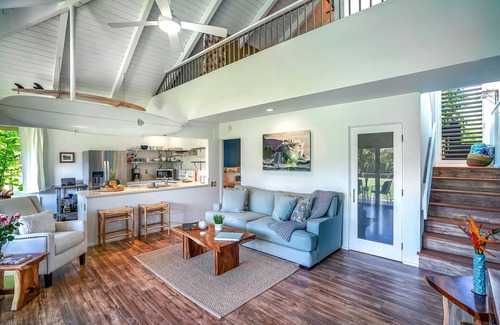 Princeville Condo | Updated, Surf-Chic Condo w/Amazing Mountain/Garden Views & Shared Pool/Hot Tub