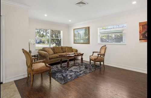 Naples Park House | Updated , Walk-Beach, New Paint, Fence, Sod, Patio BBQ, Fire Pit,- Dog friendly!