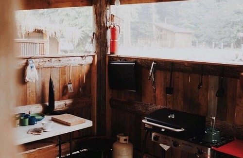 Forks Cabin | Upgrade your camping experience!