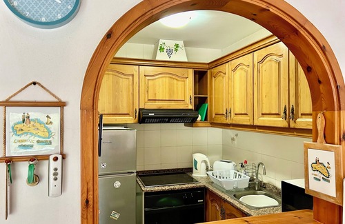 Son Parc Apartment | Upgraded, traditional-style apartment with balcony overlooking golf course.