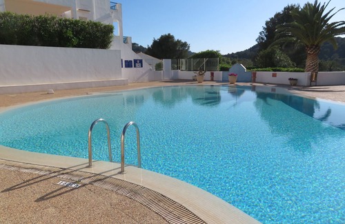Son Parc Apartment | Upgraded, traditional-style apartment with balcony overlooking golf course.