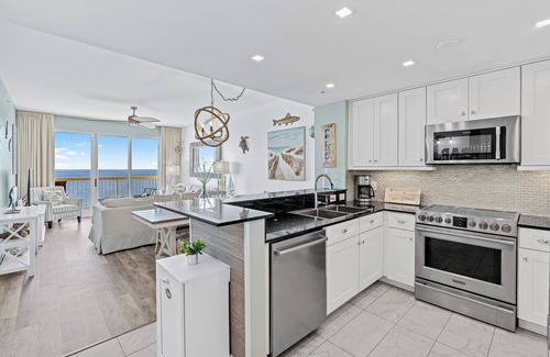 Panama City Beach Condo | UPGRADES GALORE! 12TH FLOOR UNIT! BCH SRVC INCL!