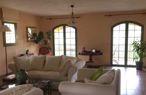 Le Rouret House | Upper floor of a neo Provencal villa with swimming pool and large garden