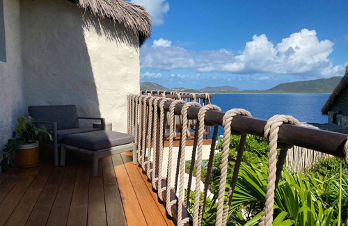 East End Apartment | Upper‑Level Suite with Loft & Private Deck in BVI
