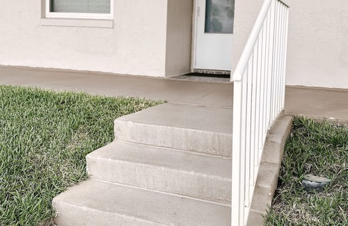 New Smyrna Beach Condo | Upscale 1st Floor Beachfront Condo just seconds from the beach and pool