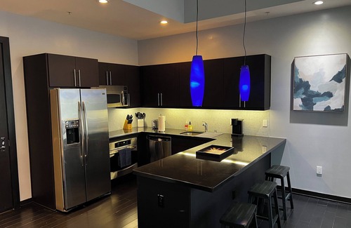 Downtown Los Angeles Condo | Upscale 2-bedroom condo with AC, WiFi in brilliant Downtown Los Angeles