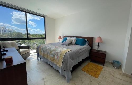 Akumal Apartment | Upscale 2BR Penthouse with WaterGolf View