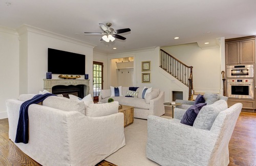 Garden Hills House | Upscale Buckhead Village Retreat! Events, Golf, Sauna, Near Everything!