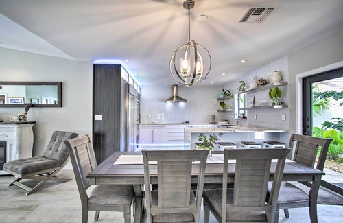 Santa Barbara Estates House | Upscale Home w/Hot Tub: Walk to Pompano Beach!