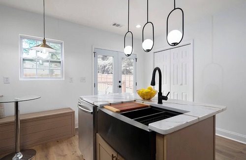 Kirkwood House | Upscale Kirkwood home in town w/private backyard