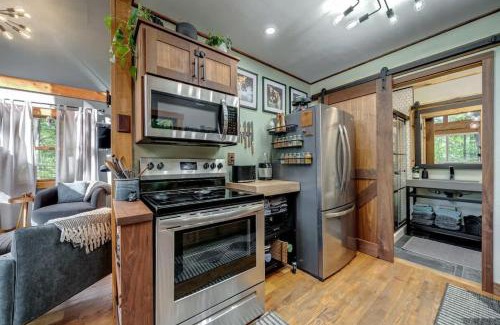 Paw Paw House | Upscale w Fireplace Fire Pit Games in Gated Comm