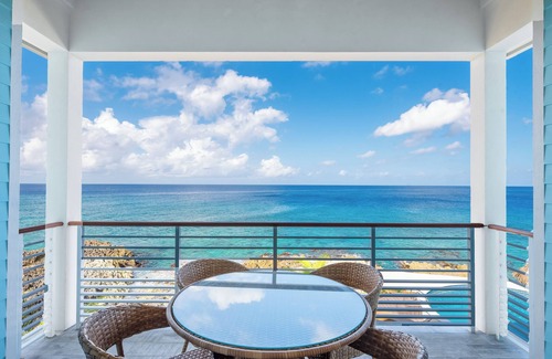 West Bay Apartment | Upstairs Oceanfront Cabana with stunning views