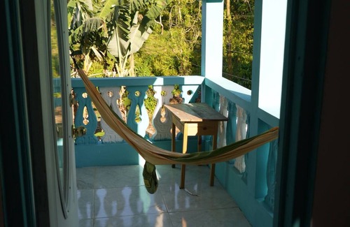Fairy Hill House | Upstairs Room with Terrace at RobinHood guesthouse