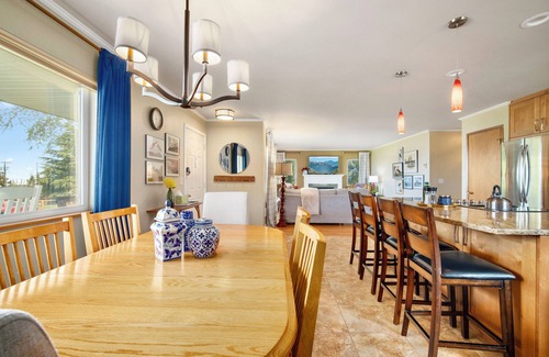 Port Angeles House | Uptown Orcas with Fire Pit and High End Decor