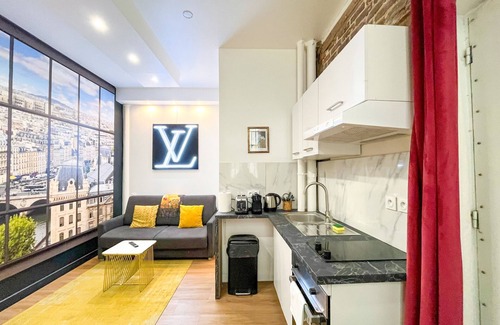 Quartier du Mail Apartment | Urban Flat 154 - Pretty 2 BDR in center of Paris